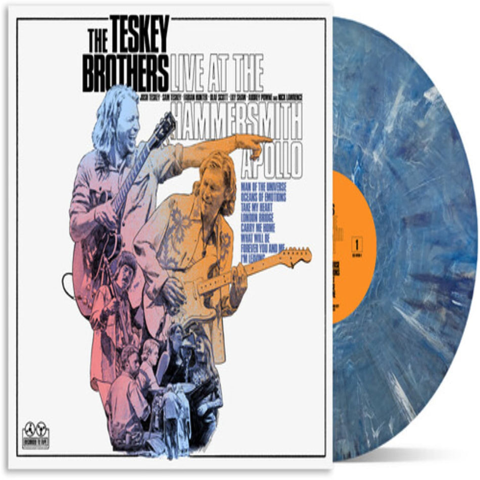 Teskey Brothers - Live At The Hammersmith Apollo - (Colored Vinyl, Blue) - [Vinyl]