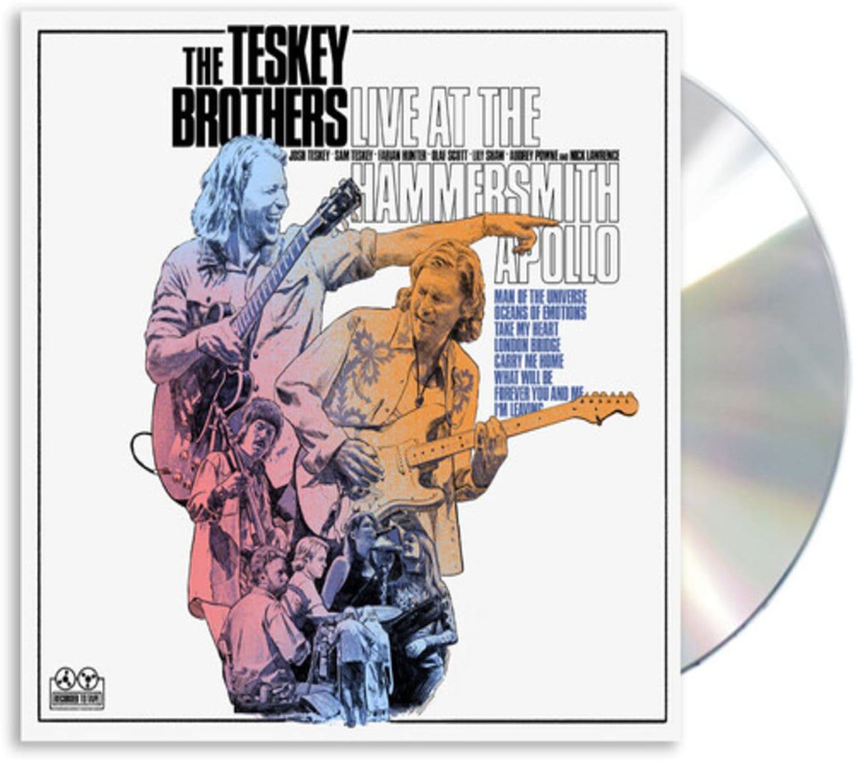 Teskey Brothers - Live At The Hammersmith Apollo - [CD]