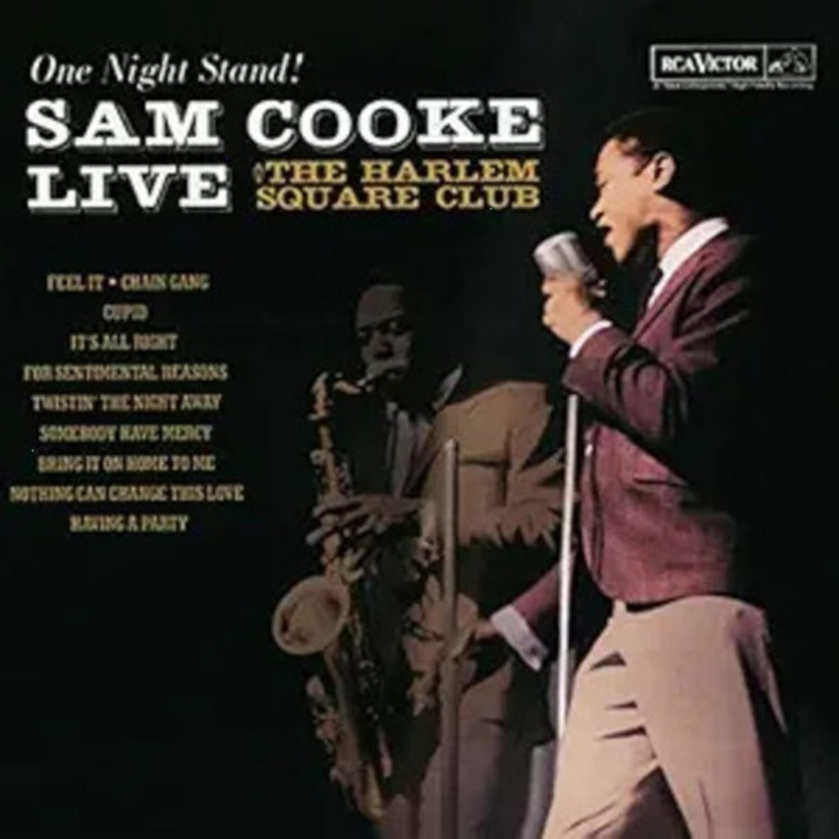 Sam Cooke - Live At The Harlem Square - 140-Gram Black - [Vinyl]