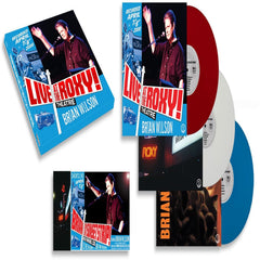 Brian Wilson - Live at the Roxy Theatre - (Colored Vinyl, Red, Blue, White) - [Vinyl]