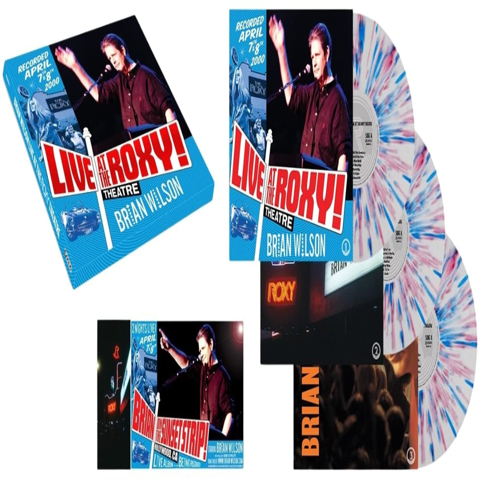 Brian Wilson - Live at the Roxy Theatre (IEX) White - (Colored Vinyl, White, Indie Exclusive) - [Vinyl]