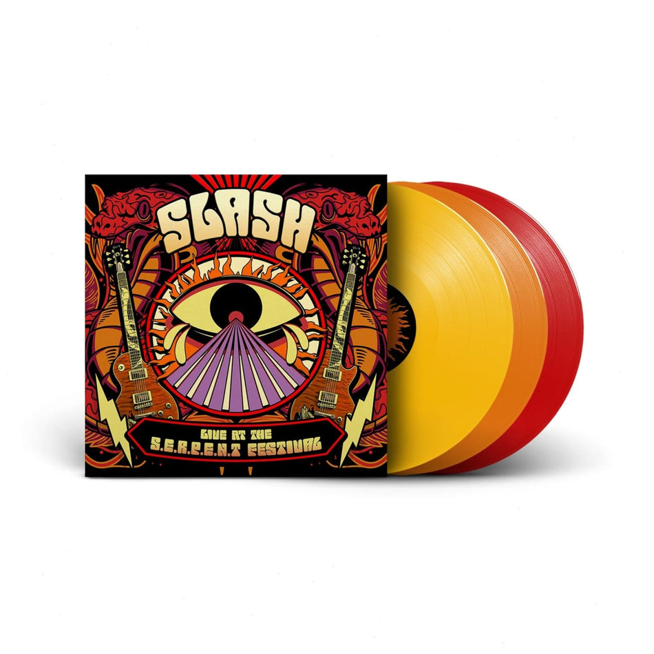 Slash - Live At The S.E.R.P.E.N.T. Festival - (Colored , Red, Orange, Yellow, Gatefold LP Jacket) - [Vinyl]