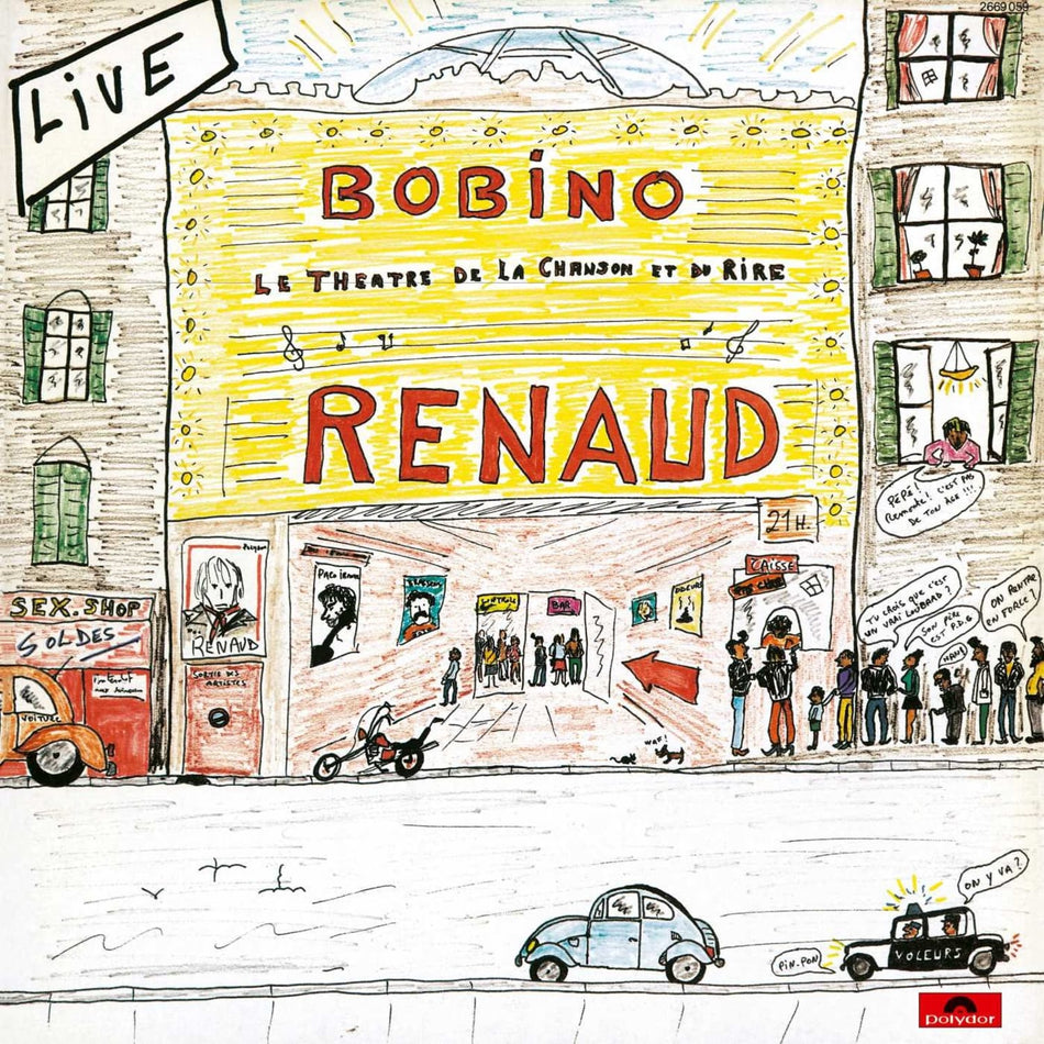 Renaud - Live Bobino 80 - [Vinyl]