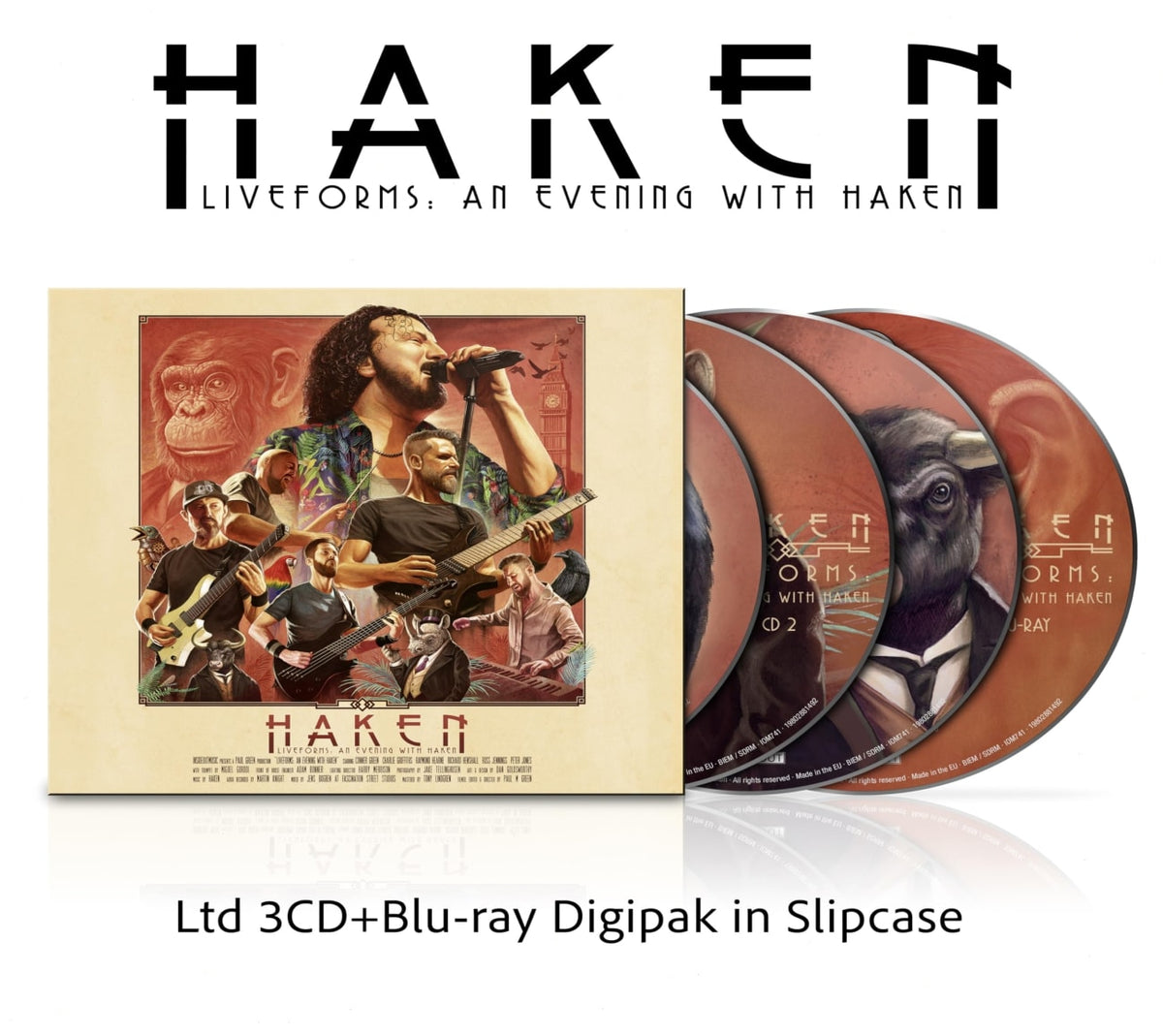 Haken - Liveforms - / Blu-Ray - [CD]