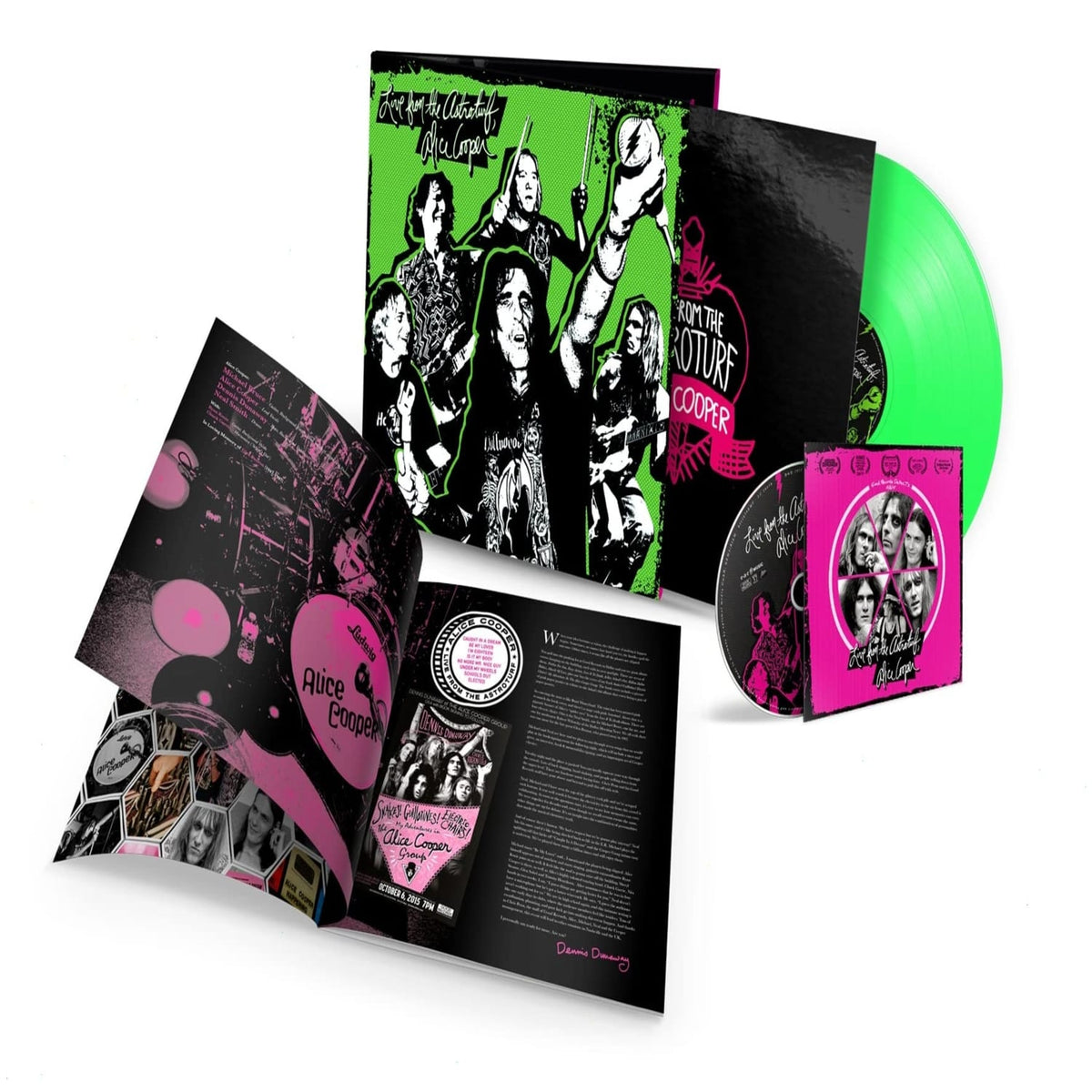 ALICE COOPER - LIVE FROM THE ASTROTURF (LIMITED & NUMBERED GLOW IN THE DARK +) - [Vinyl]
