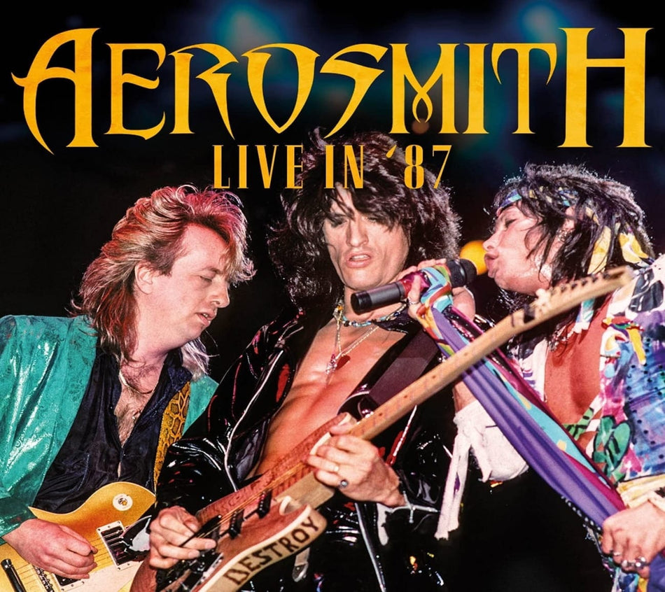 Aerosmith - LIVE IN 87 - [CD]