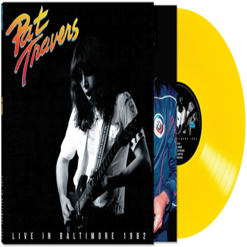 Pat Travers - Live In Baltimore 1982 - (Limited Edition, Colored Vinyl, Yellow) - [Vinyl]