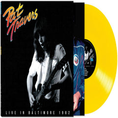 Pat Travers - Live In Baltimore 1982 - (Limited Edition, Colored Vinyl, Yellow) - [Vinyl]