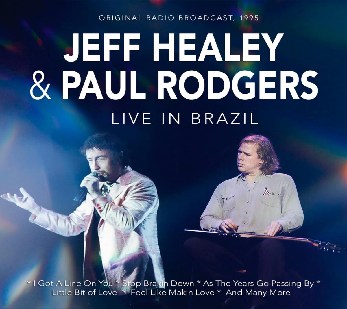 PAUL RODGERS & JEFF HEALEY - LIVE IN BRAZIL 1995 - [CD]