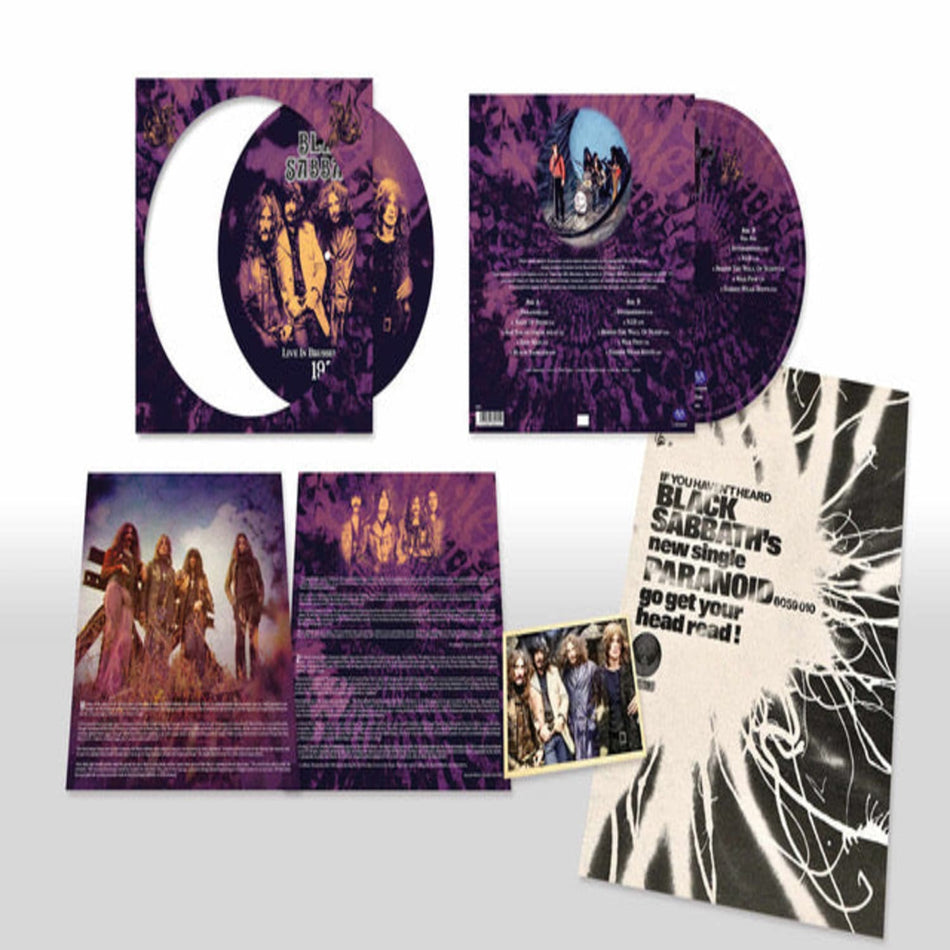 Black Sabbath - LIVE IN BRUSSELS BELGIUM 1970 - PICTURE DISC - [Vinyl]