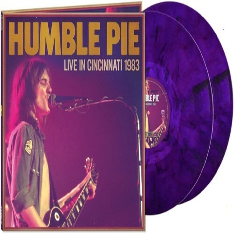 Humble Pie - Live In Cincinnati 1983 - (Limited Edition, Colored , Purple, Marble) - [Vinyl]