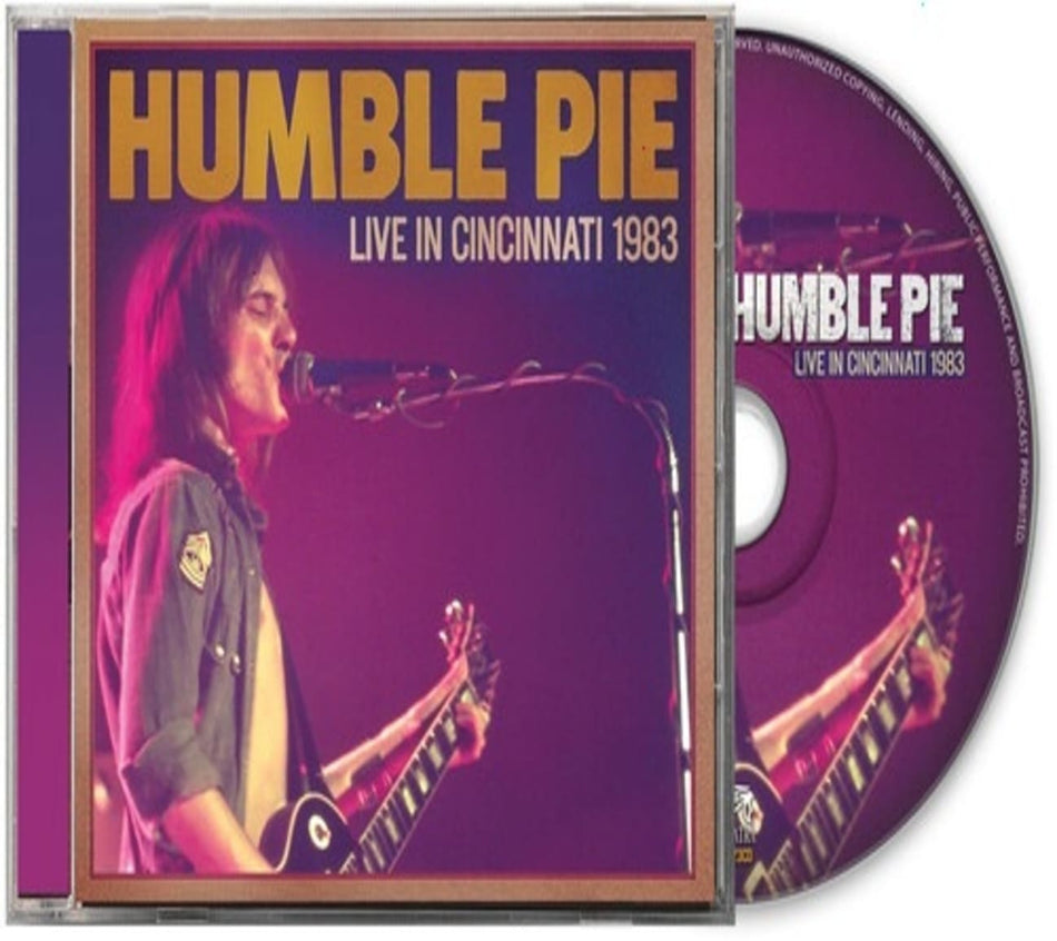 Humble Pie - Live In Cincinnati 1983 - [CD]