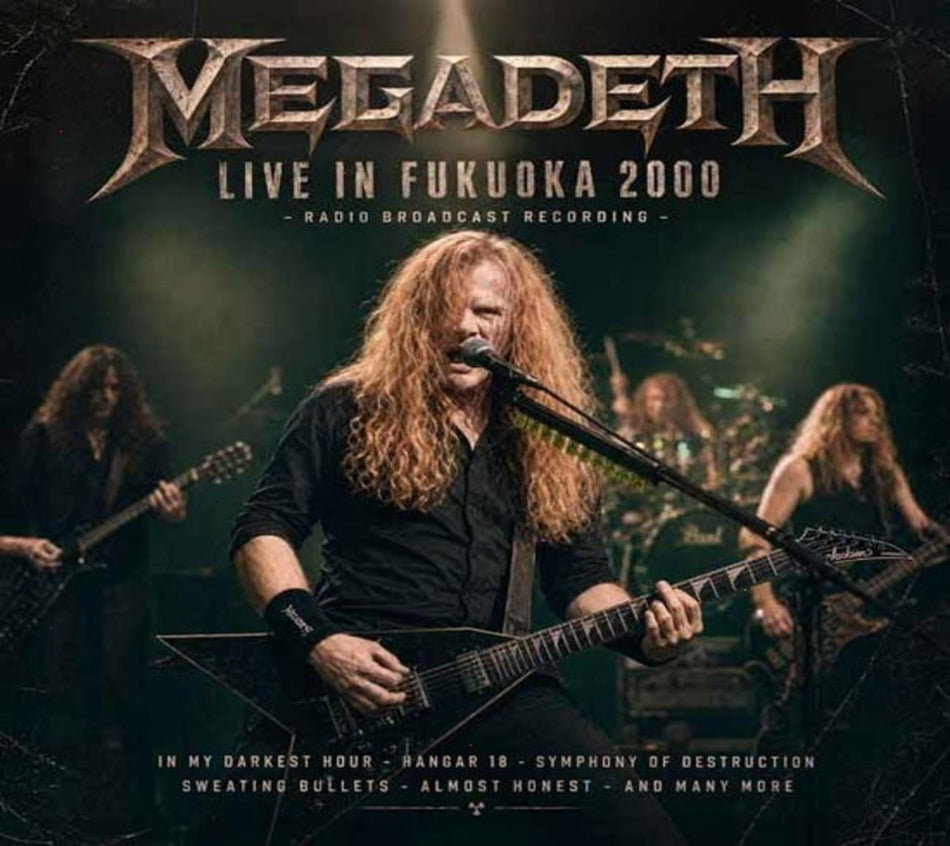 Megadeth - Live In Fukuoka 2000 - [CD]