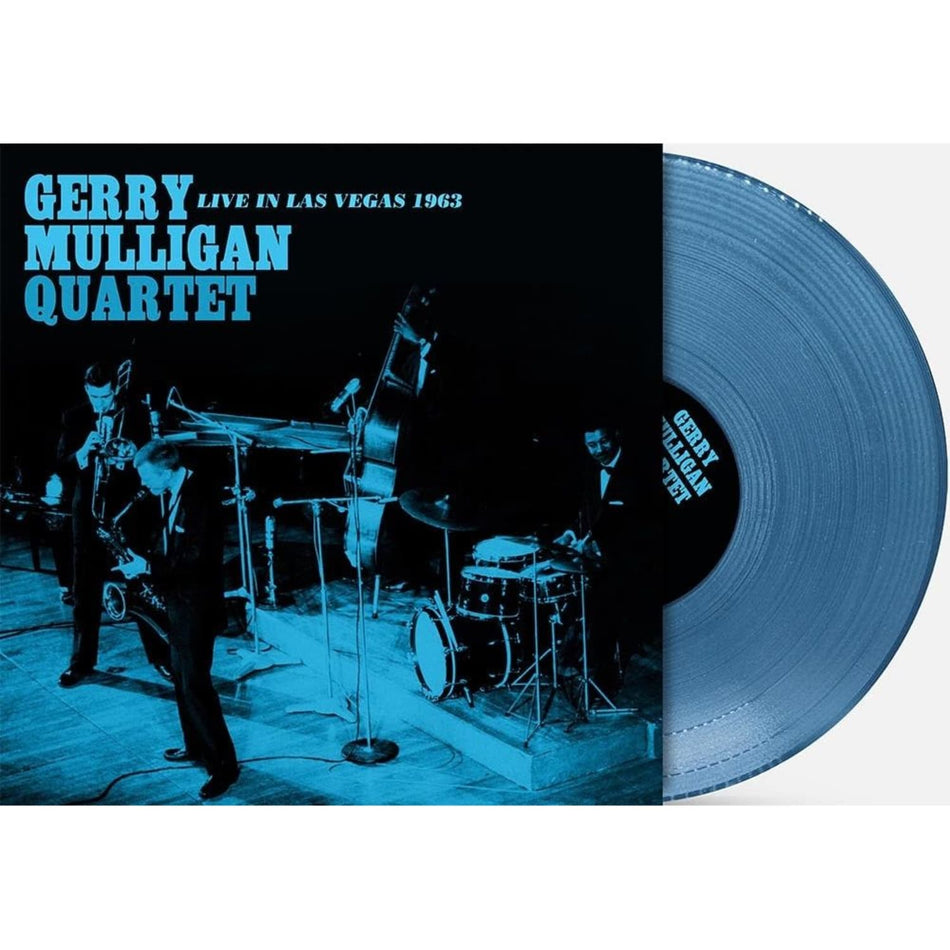 Gerry Mulligan Quartet - Live In Las Vegas 1963 - (Indie Exclusive, Colored Vinyl, Blue) - [Vinyl]