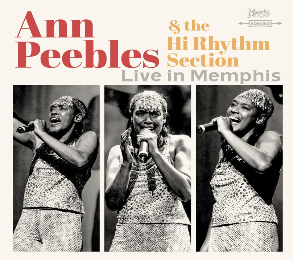 ANN PEEBLES & HI RHYTHM SECTION - Live In Memphis - [CD]