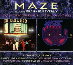 MAZE / FRANKIE BEVERLY - Live in New Orleans / Live in los Angeles: Deluxe - [CD]