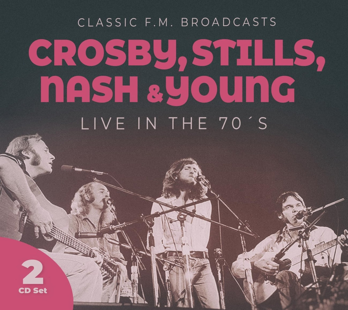 Crosby Stills Nash & Young - Live In The 70s - [CD]