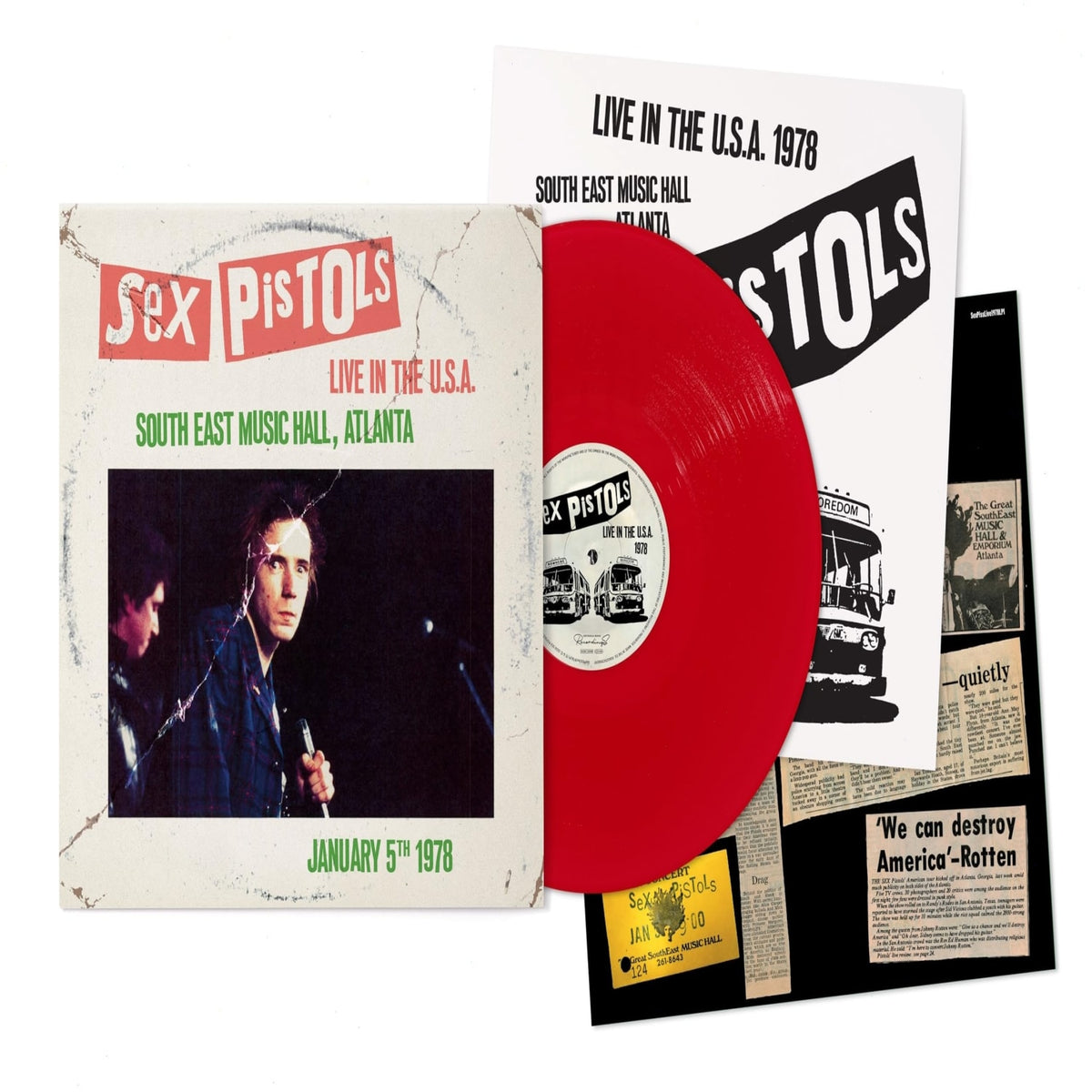 Sex Pistols, The - LIVE IN U S A 1978 - [Vinyl]