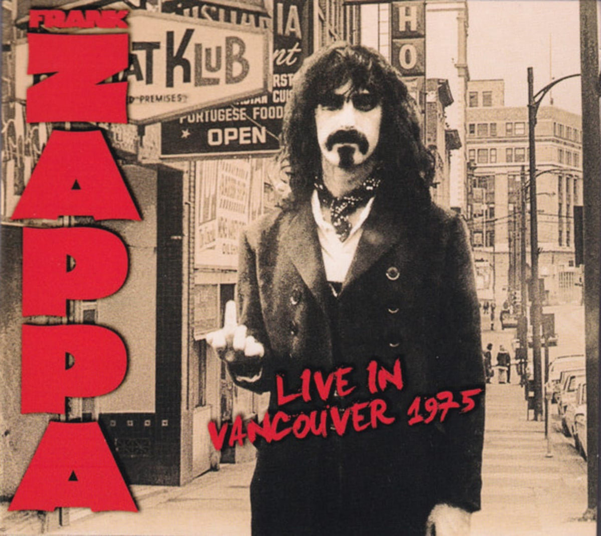 Frank Zappa - LIVE IN VANCOUVER 1975 - [CD]