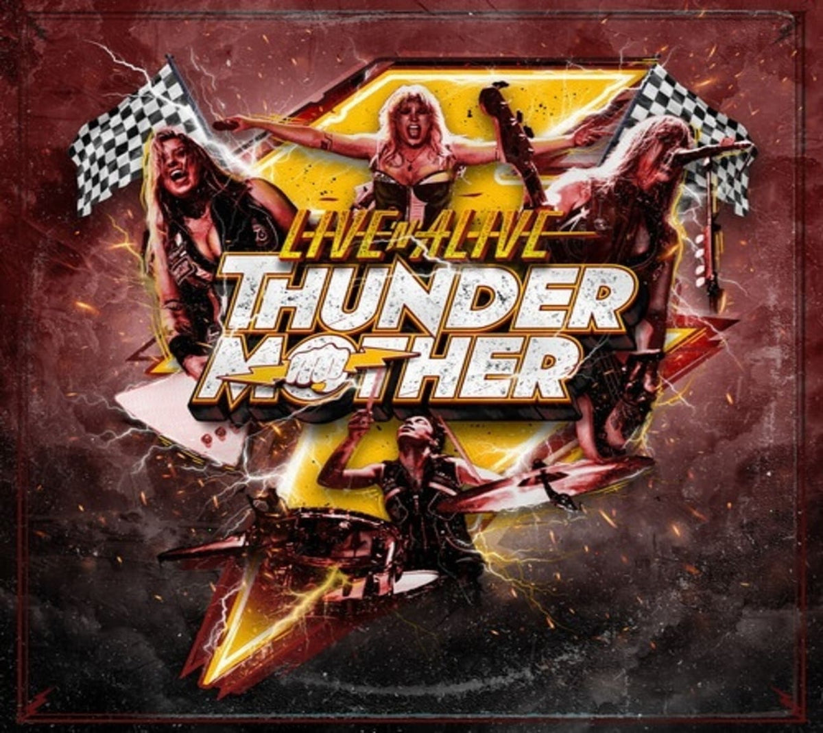 Thundermother - Live'N'Alive - [CD]