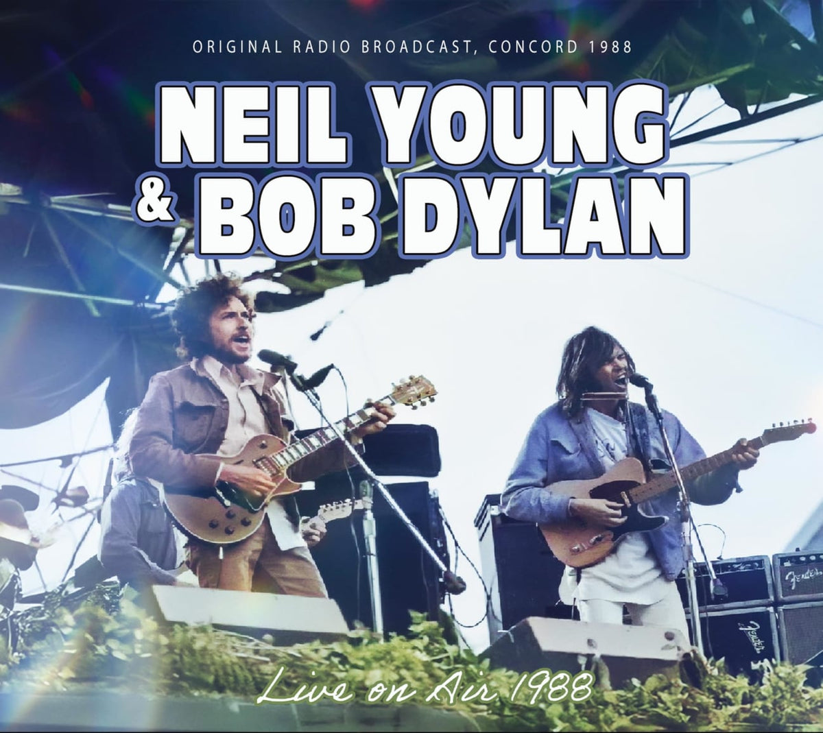 Neil Young & Bob Dylan - LIVE ON AIR 1988 - [CD]