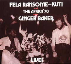 Fela Kuti - Live with Ginger Baker - [CD]