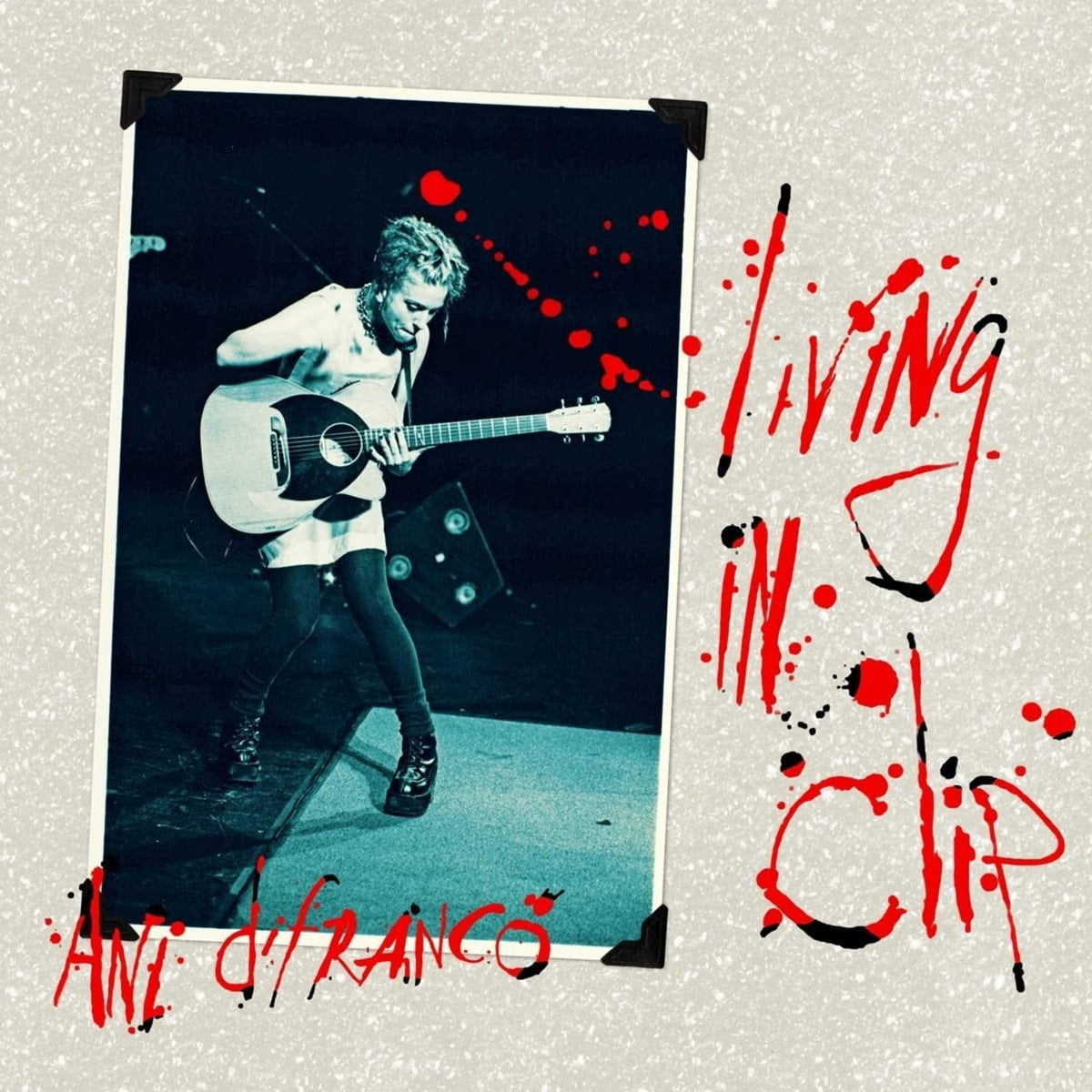 Ani DiFranco - Living In Clip - (Colored Vinyl, Blue, Anniversary Edition) - [Vinyl]
