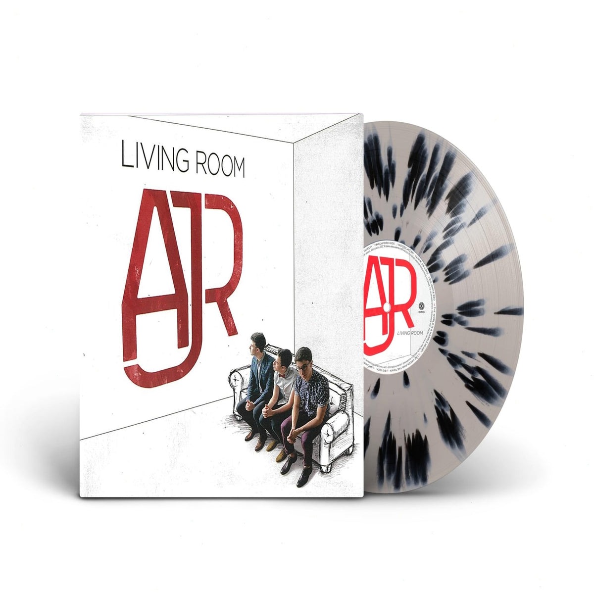 AJR - Living Room [Explicit Content] - (Parental Advisory Explicit Lyrics, Colored , Cream, Black, Splatter) - [Vinyl]