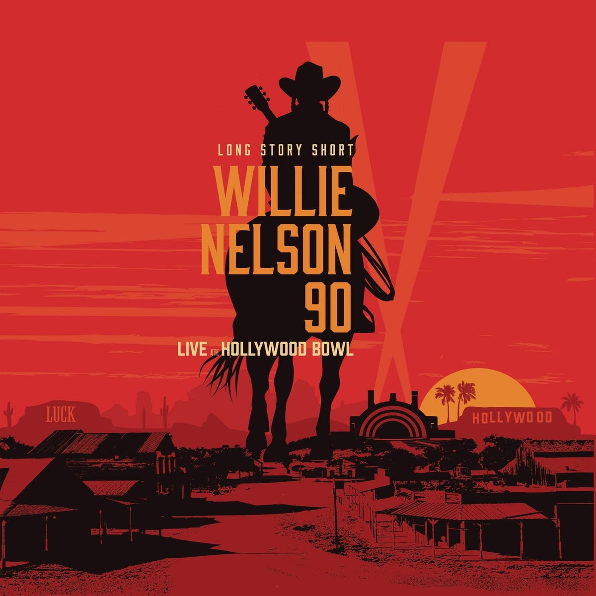 Willie Nelson - Long Story Short: Willie 90: Live At The Hollywood Bowl Vol. 1 - (150 Gram Vinyl, Gatefold LP Jacket) - [Vinyl]