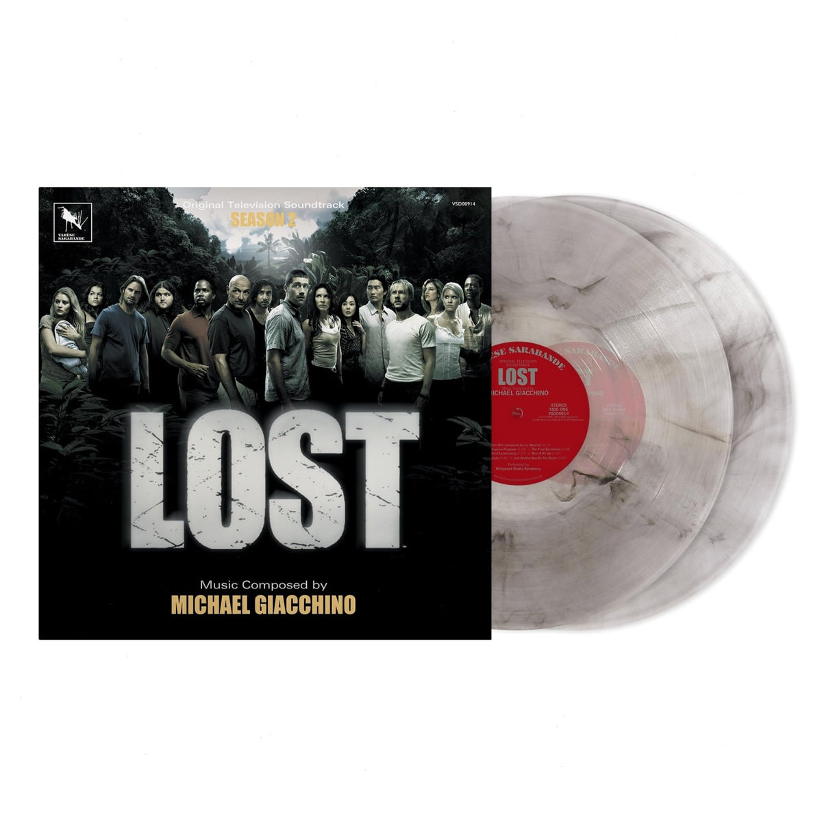 Michael Giacchino - Lost: Season 2 (Original Television Soundtrack) - (Limited Edition, Clear , Smoke) - [Vinyl]