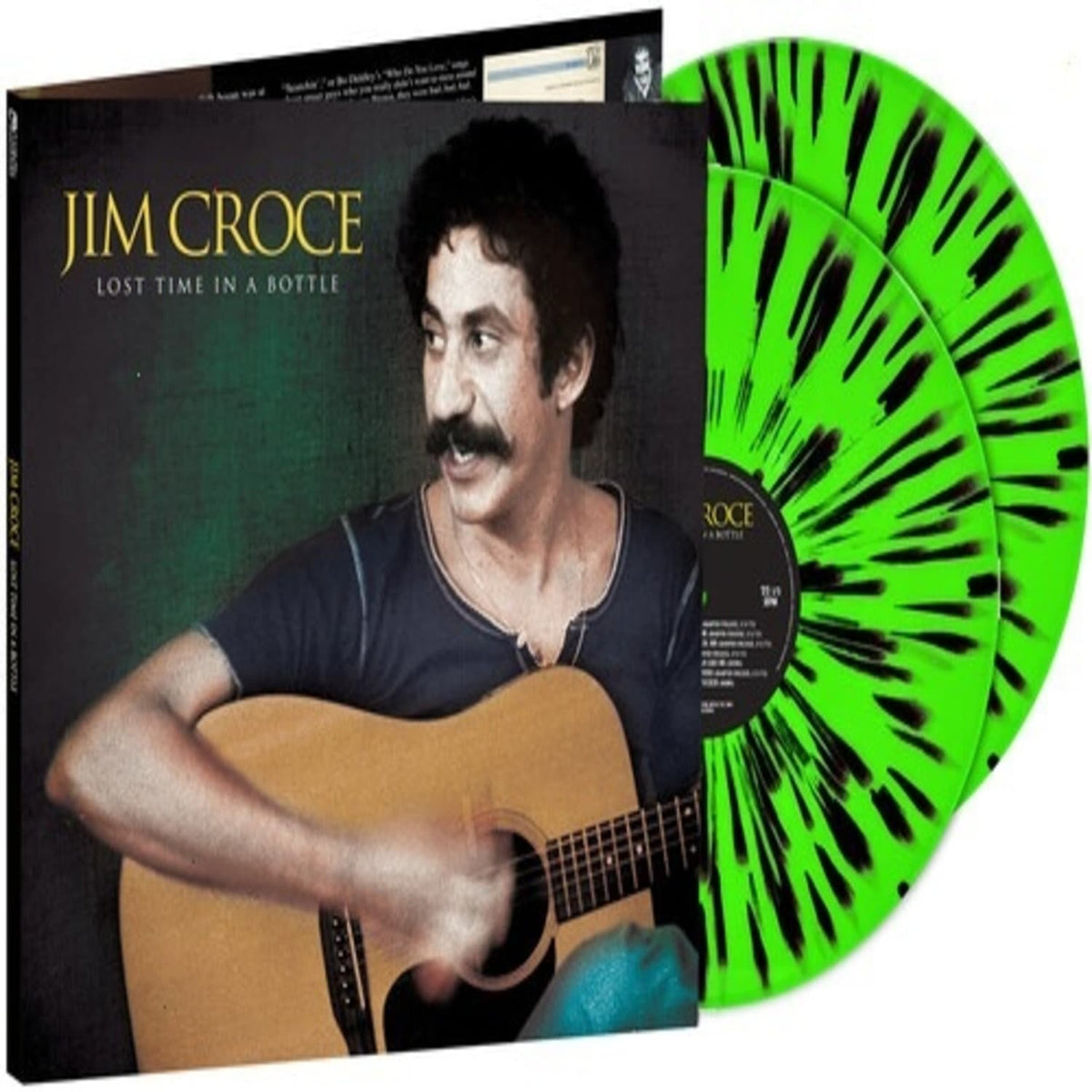 Jim Croce - Lost Time In A Bottle - (Limited Edition, Colored , Black, Lime, Splatter) - [Vinyl]