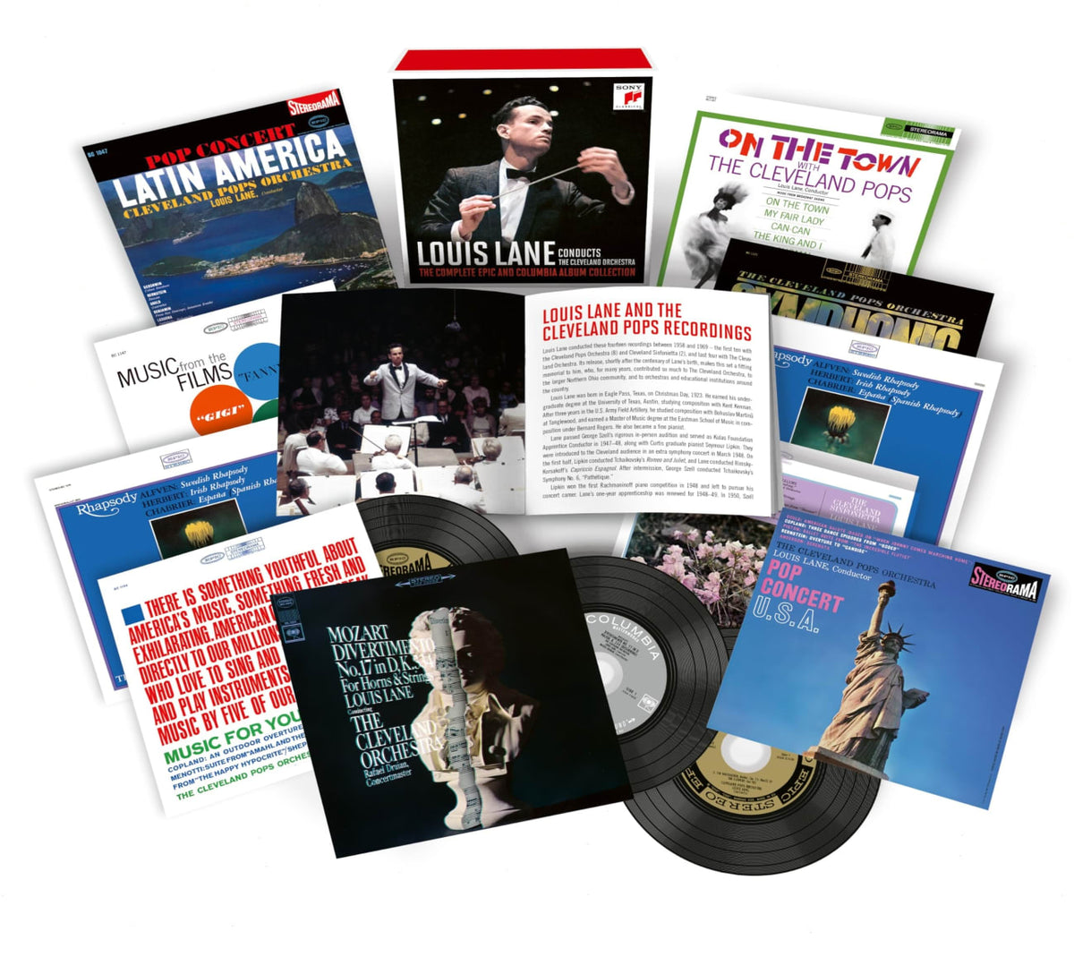 Cleveland Orchestra - Louis Lane Conducts the Cleveland Orchestra â The Complete Epic & Columbia Album Collection - [CD]