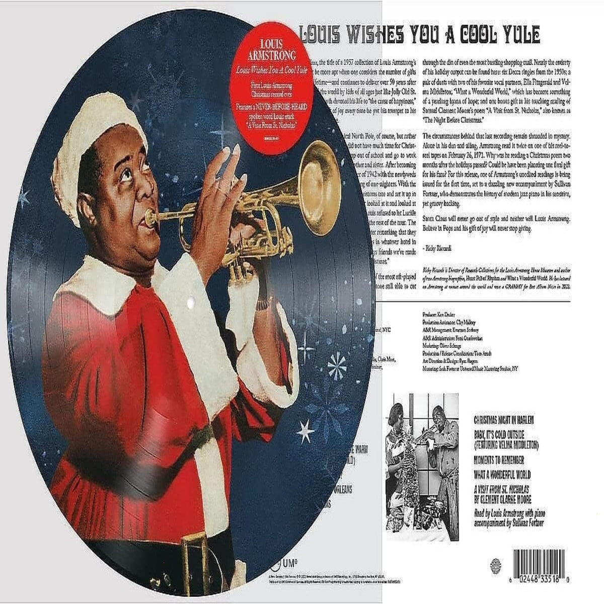 Louis Armstrong - Louis Wishes You A Cool Yule - [Vinyl]