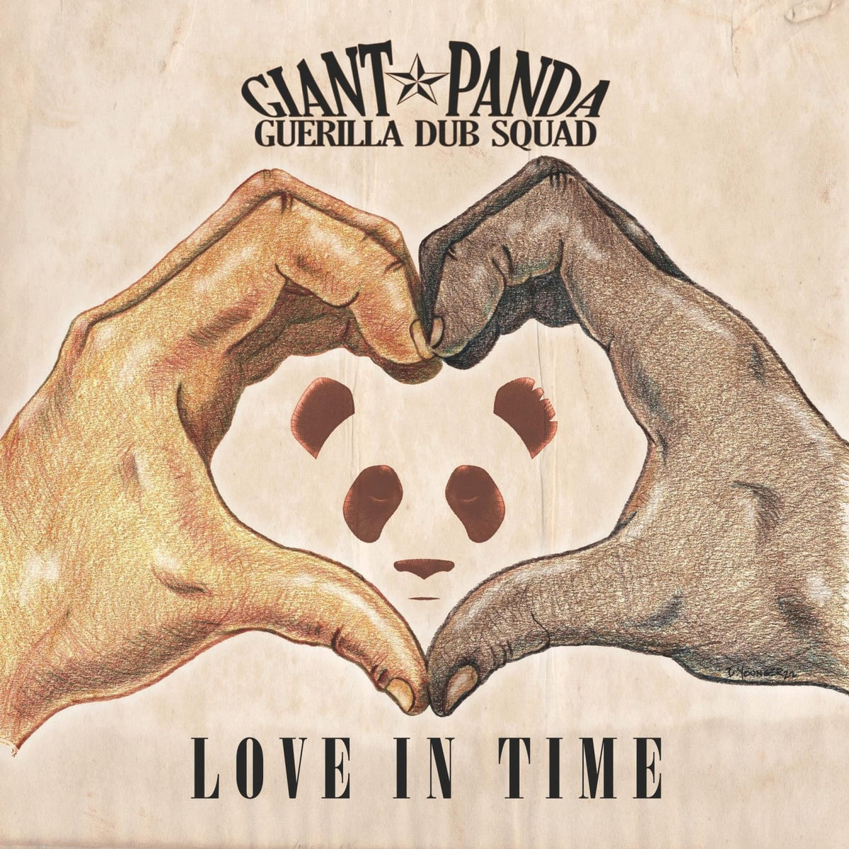 Giant Panda Guerilla Dub Squad - Love In Time - (Colored Vinyl, Smoke) - [Vinyl]