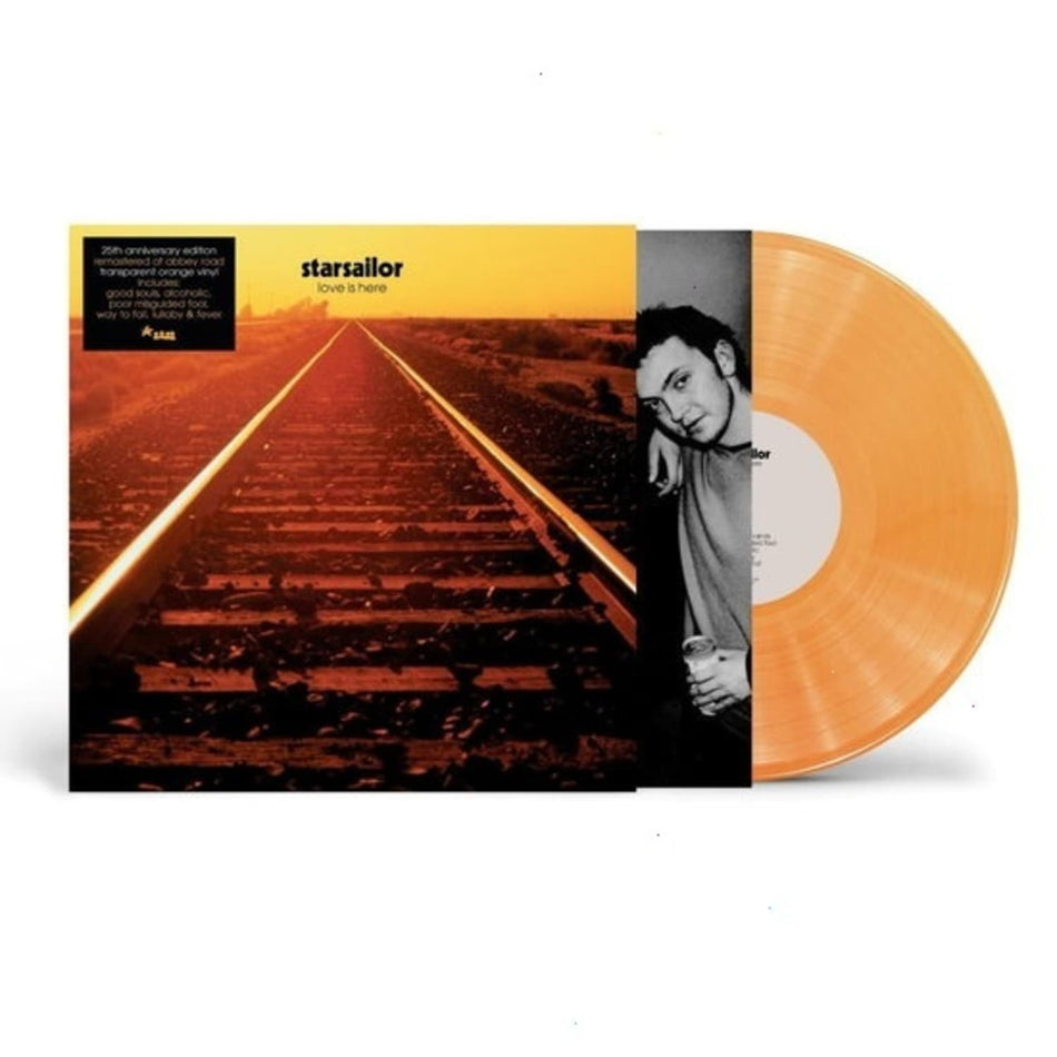 Starsailor - Love Is Here - Remastered Gatefold 140-Gram Translucent Orange Colored Vinyl - [Vinyl]