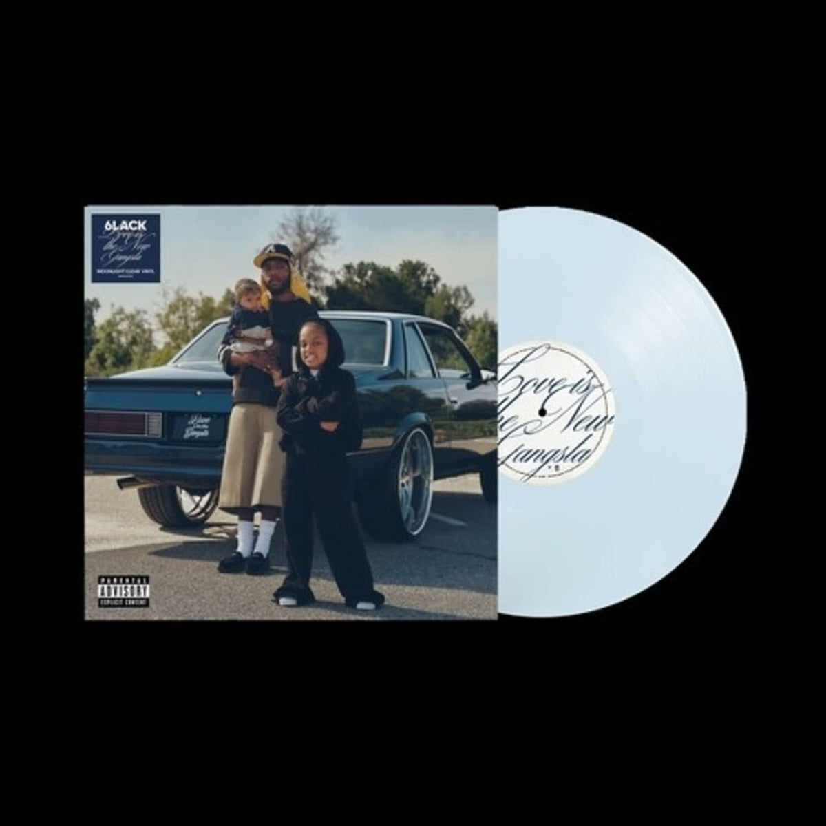6Lack - Love Is The New Gangsta - (Clear , Alternate Cover) - [Vinyl]