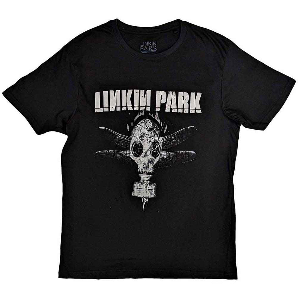 Linkin Park Unisex T-Shirt: Gas Mask (Black)