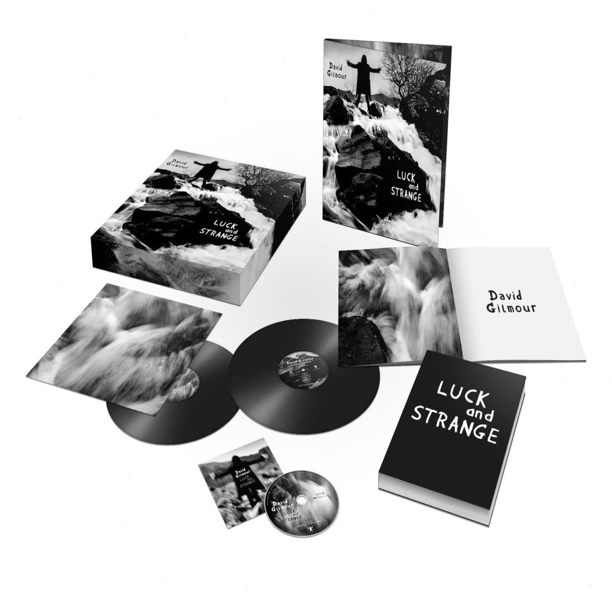 David Gilmour - Luck And Strange - (Limited Edition, Boxed Set, With Blu-ray, With Book, Hardcover) - [Vinyl]