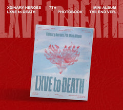 Xdinary Heroes - LXVE to DEATH [The End ver.] - (Trading Cards, Sticker, Photo Book, Photo / Photo Card, Postcard) - [CD]