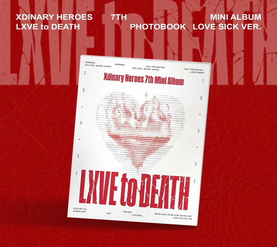 Xdinary Heroes - LXVE to DEATH [Love Sick ver.] - Trading Cards - [CD]