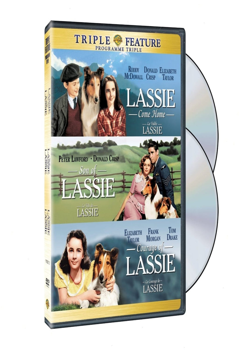 Lassie Come Home/Son of Lassie/Courage of Lassie [3FE] - [DVD]