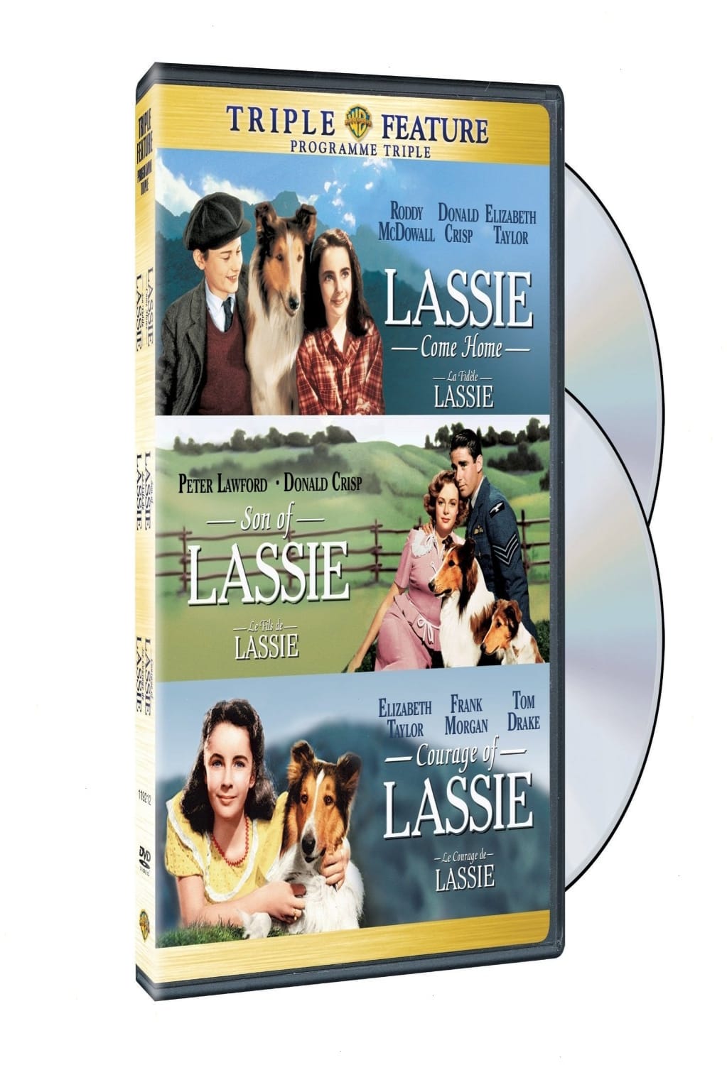 Lassie Come Home/Son of Lassie/Courage of Lassie [3FE] - [DVD]
