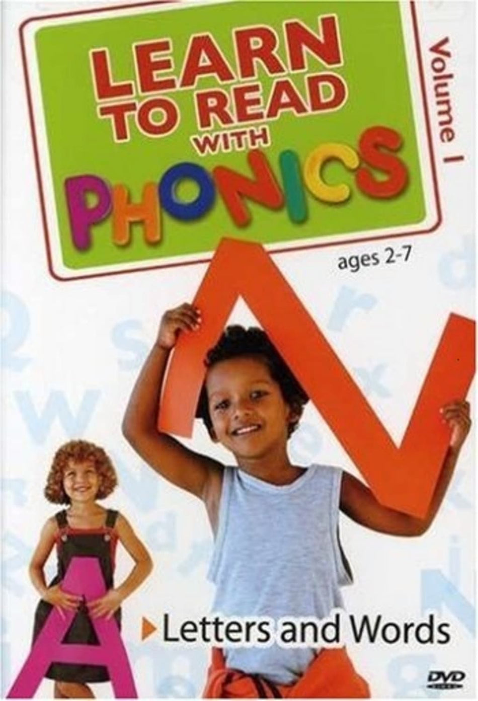 Learn to Read With Phonics Vol. 1 - Letters and Words - [DVD]