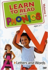 Learn to Read With Phonics Vol. 1 - Letters and Words - [DVD]