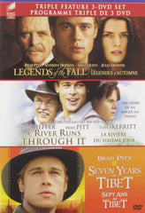 Legends of the Fall/A River Runs Through It/ Seven Years in Tibet [Bilingual] - [DVD]