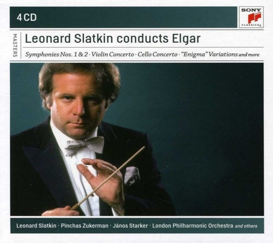 Leonard Slatkin - Leonard Slatkin Conducts Elgar - [CD]
