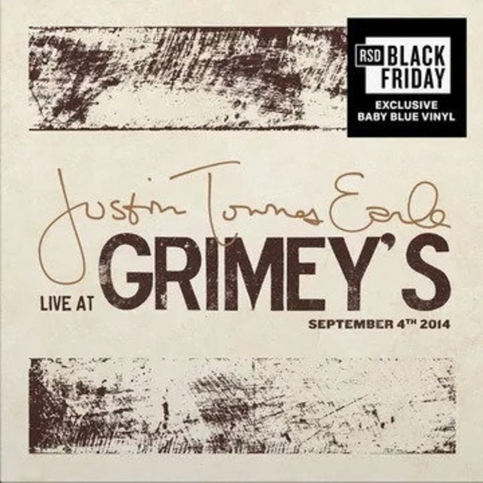 Justin Townes Earle - Live at Grimey's (BF23 EX) [Baby Blue ] Justin Townes Earle - [Vinyl]