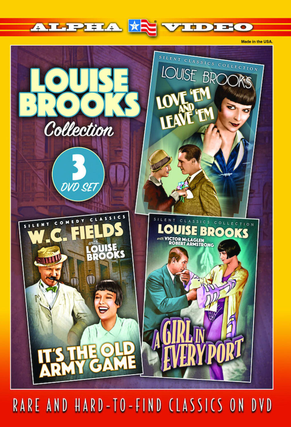 Louise Brooks Collection: It's The Old Army Game/ Love 'Em And Leave 'Em/ A Girl In Every Port - [DVD]