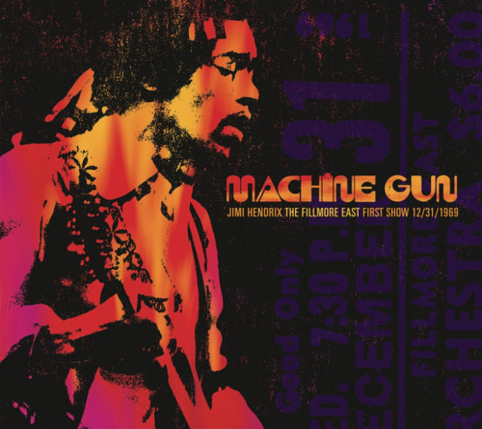 Jimi Hendrix - Machine Gun Jimi Hendrix The Fillmore East First Show 12/ 31/ 1969 - [CD]
