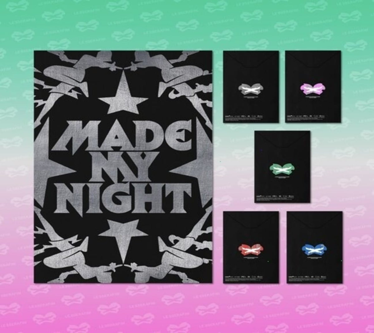 LE SSERAFIM - Made My Night (Compact Ver.) - (Large Item, Limited Edition, Sticker / Stickers, Poster, Photo / Photo Card) - [CD]